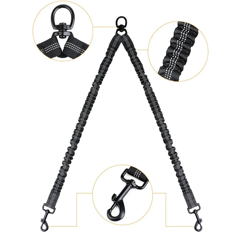 Dual-Flex Tandem Leash