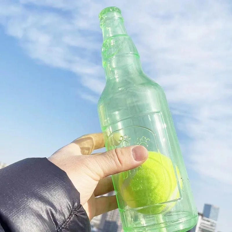 Plush Beer Bottle Toy