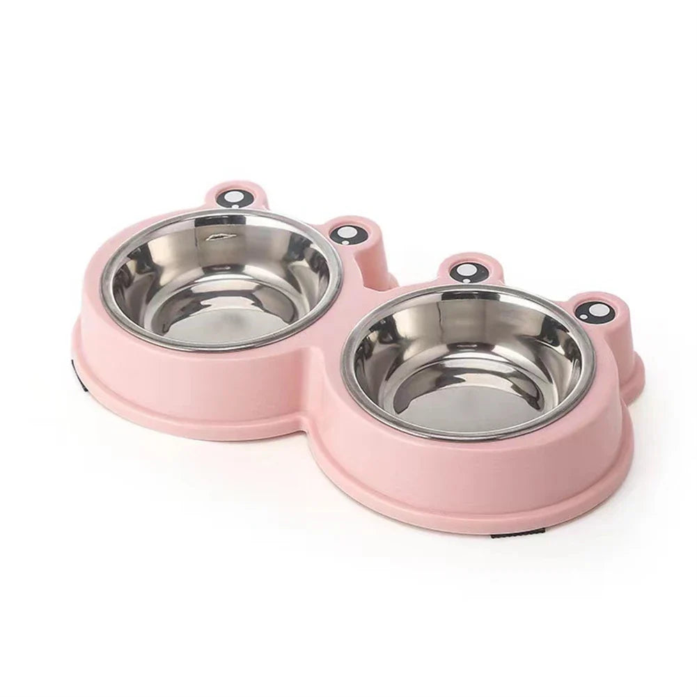 FrogFeast Double Pet Bowl