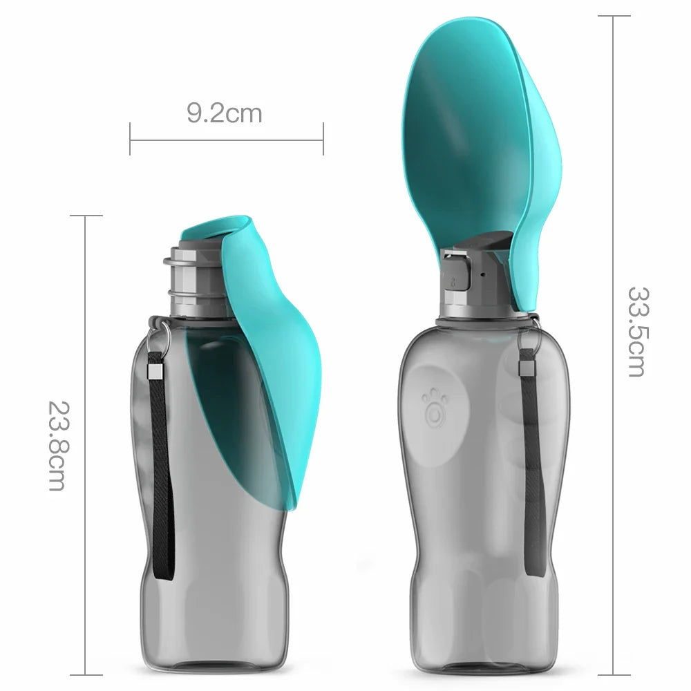 Portable Dog Water Bottle & Travel Bowl