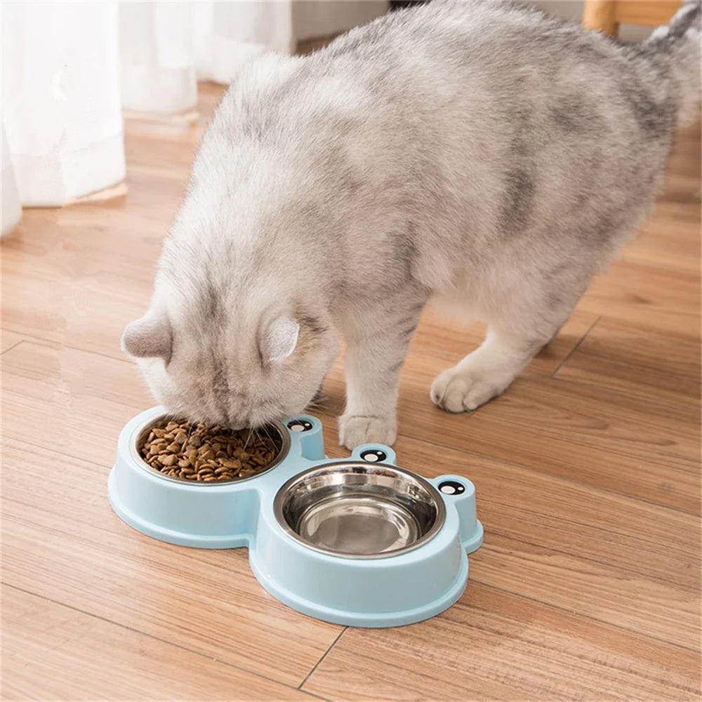 FrogFeast Double Pet Bowl