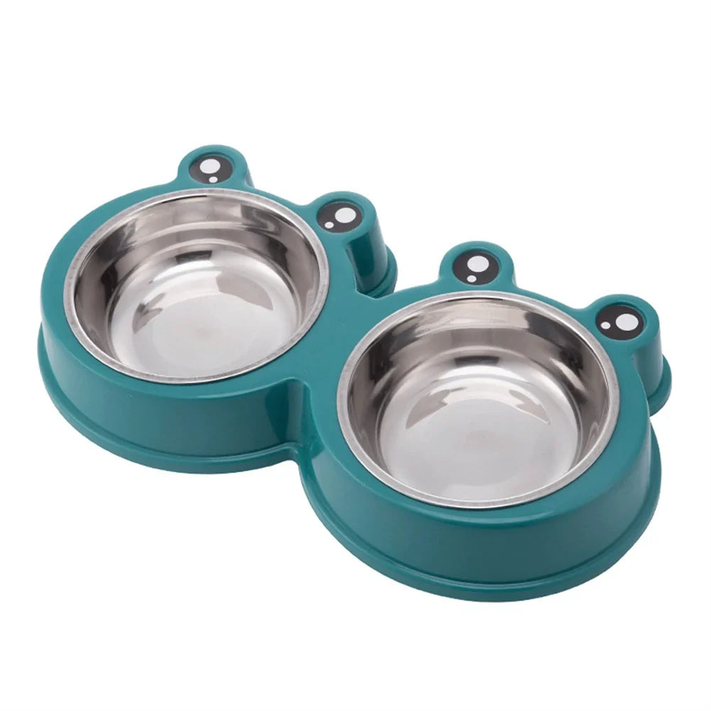 FrogFeast Double Pet Bowl