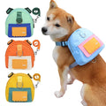 TrailTrek Pet Backpack with Harness & Treat Pouch