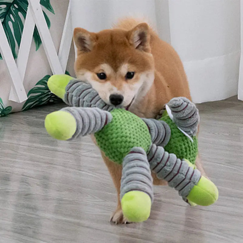 ToughTug Squeaky Plush Molar Toy
