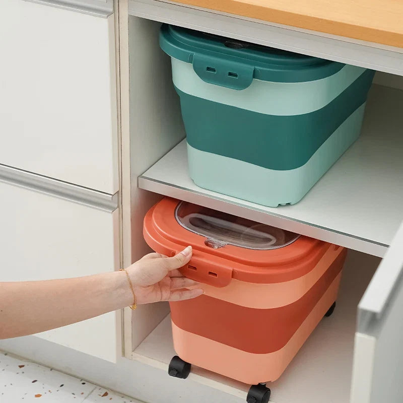 FlexiStore Collapsible Airtight Food Container