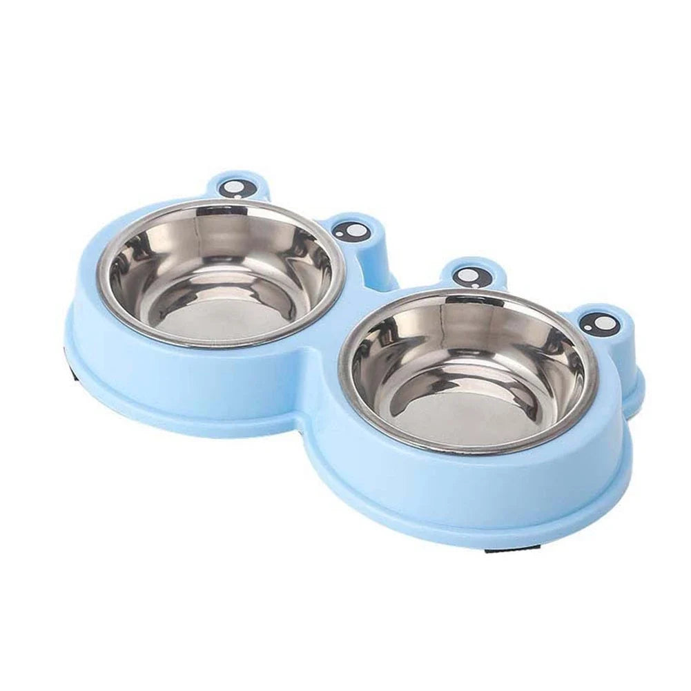 FrogFeast Double Pet Bowl