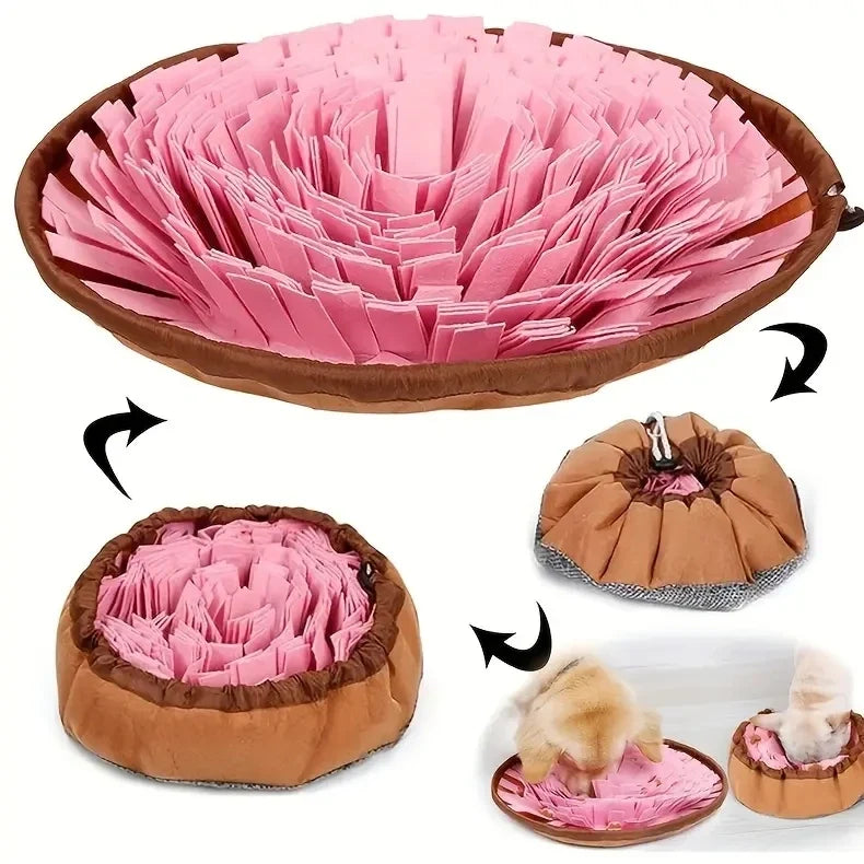 Washable Snuffle Mat for Slow Feeding & Brain Training