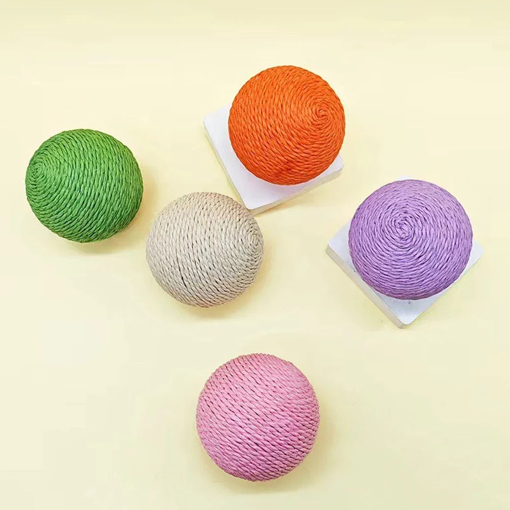Ultra-Durable Big Sisal Cat Scratching Ball