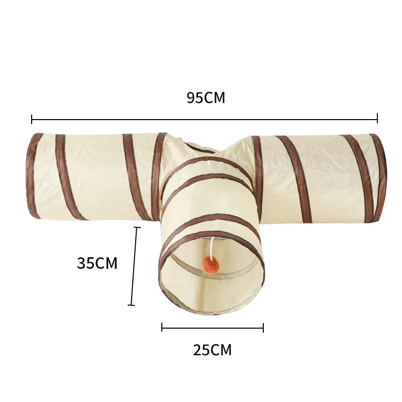 SwiftStalk Multi-Way Foldable Cat Tunnel