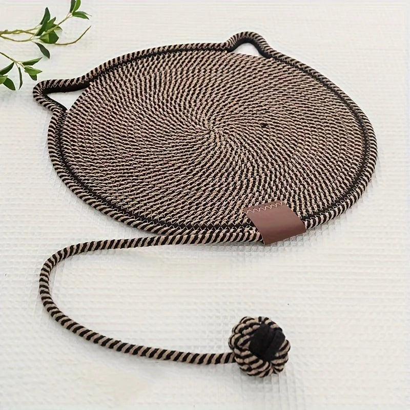 Woven Cat Scratch Lounge & Play Nest