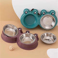 FrogFeast Double Pet Bowl