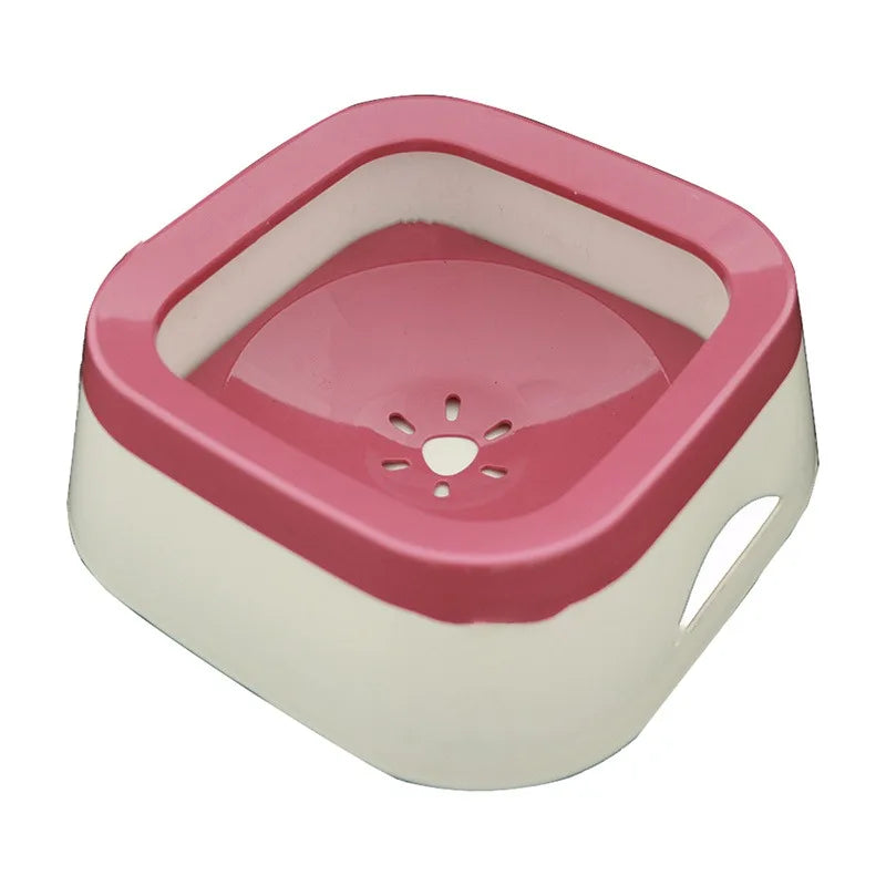 SplashGuard Large Capacity Pet Water Bowl