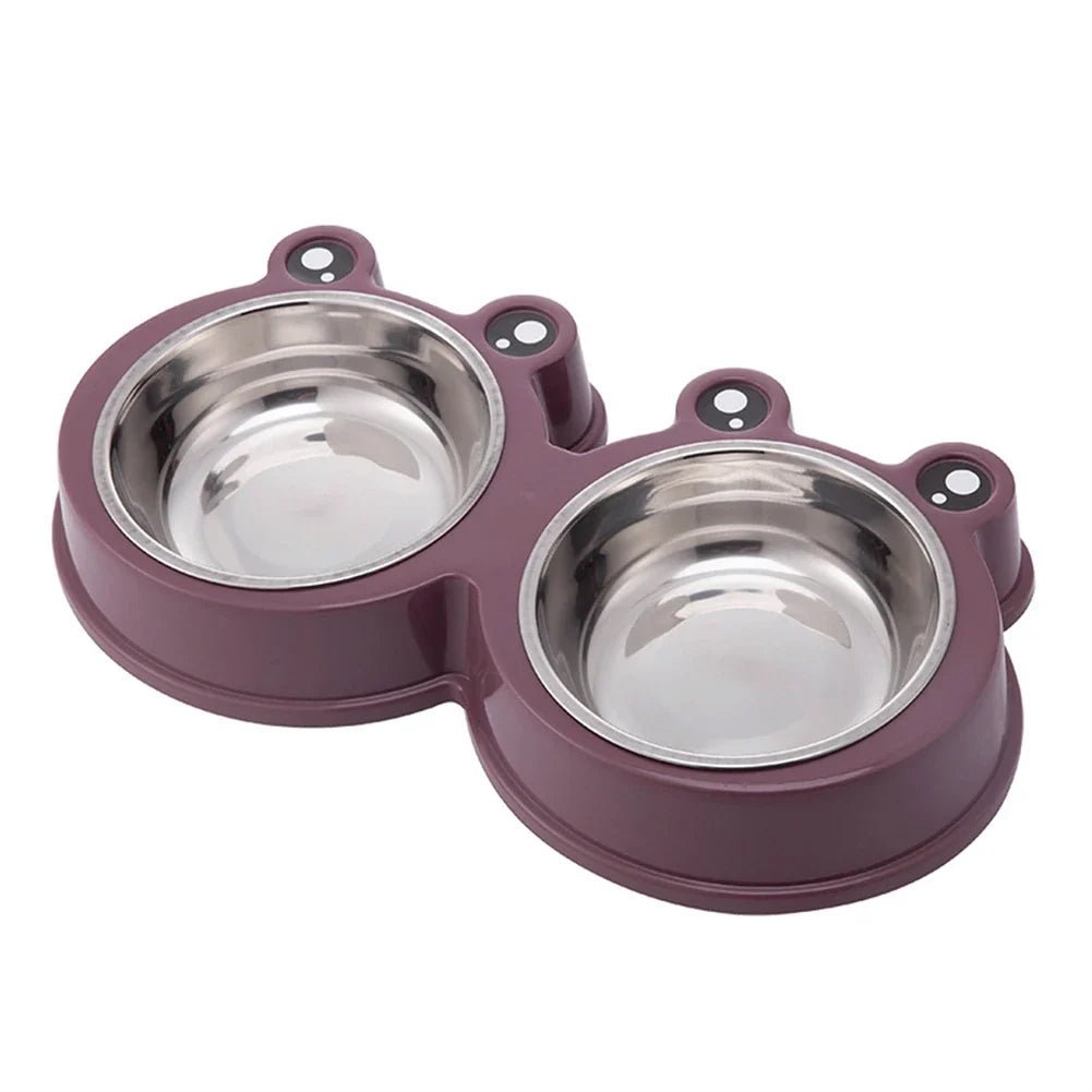 FrogFeast Double Pet Bowl