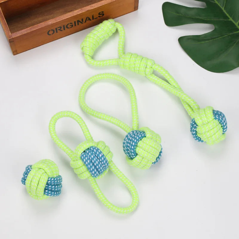 RopeJoy Interactive Cotton Dog Toy