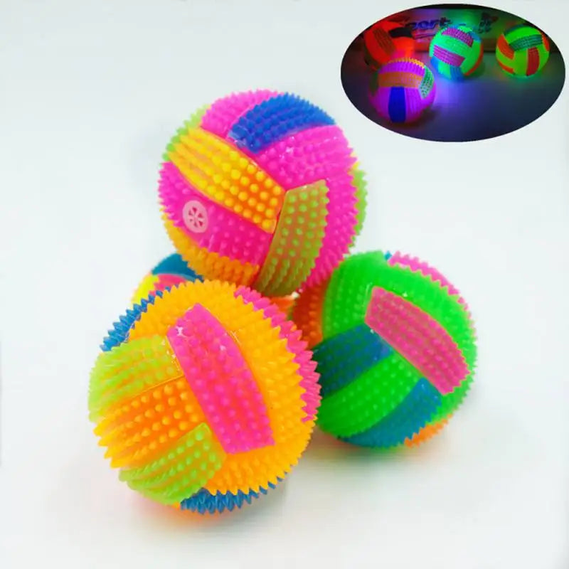 GlowPlay LED Light-Up Dog & Cat Ball