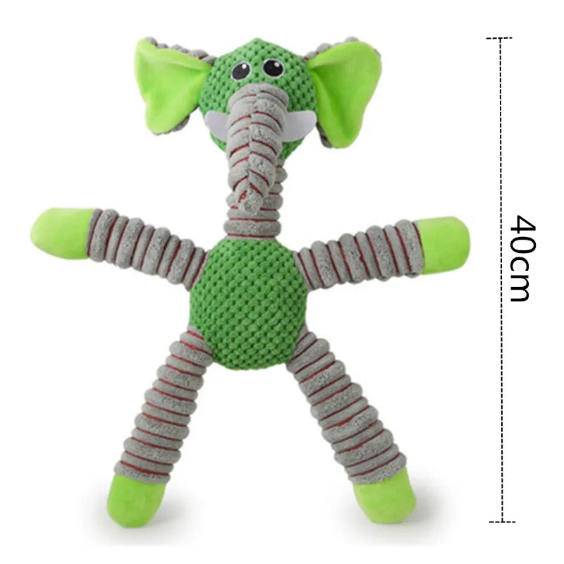 ToughTug Squeaky Plush Molar Toy