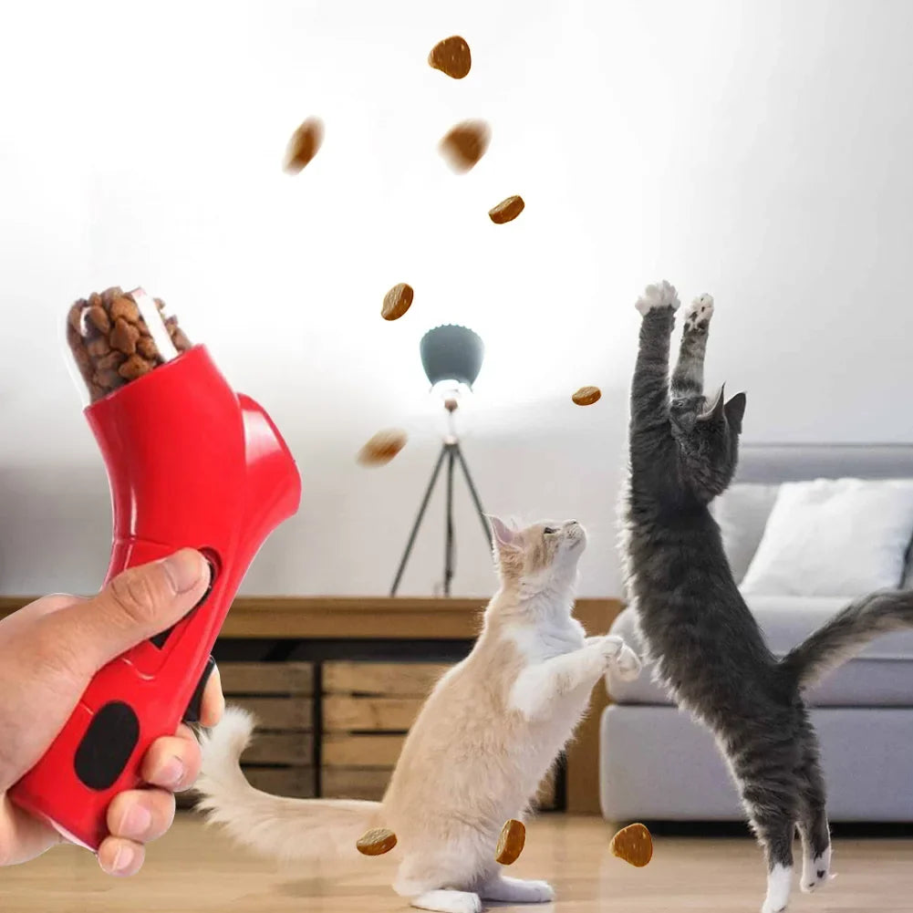 LaunchTreat Interactive Pet Treat Dispenser Launcher