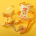 Quacky-Cute Adjustable Dog Harness & Leash Set