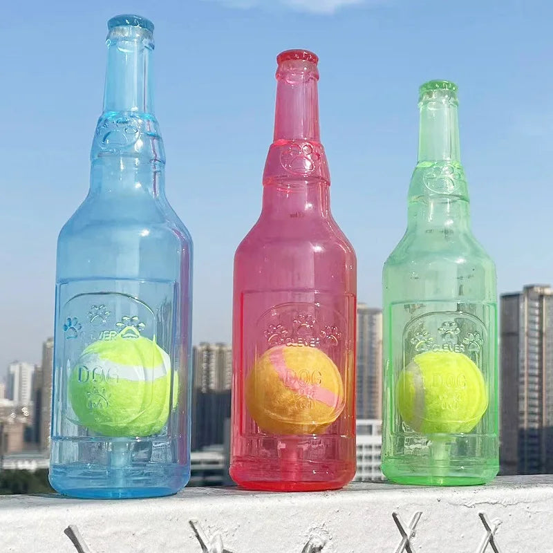 Plush Beer Bottle Toy