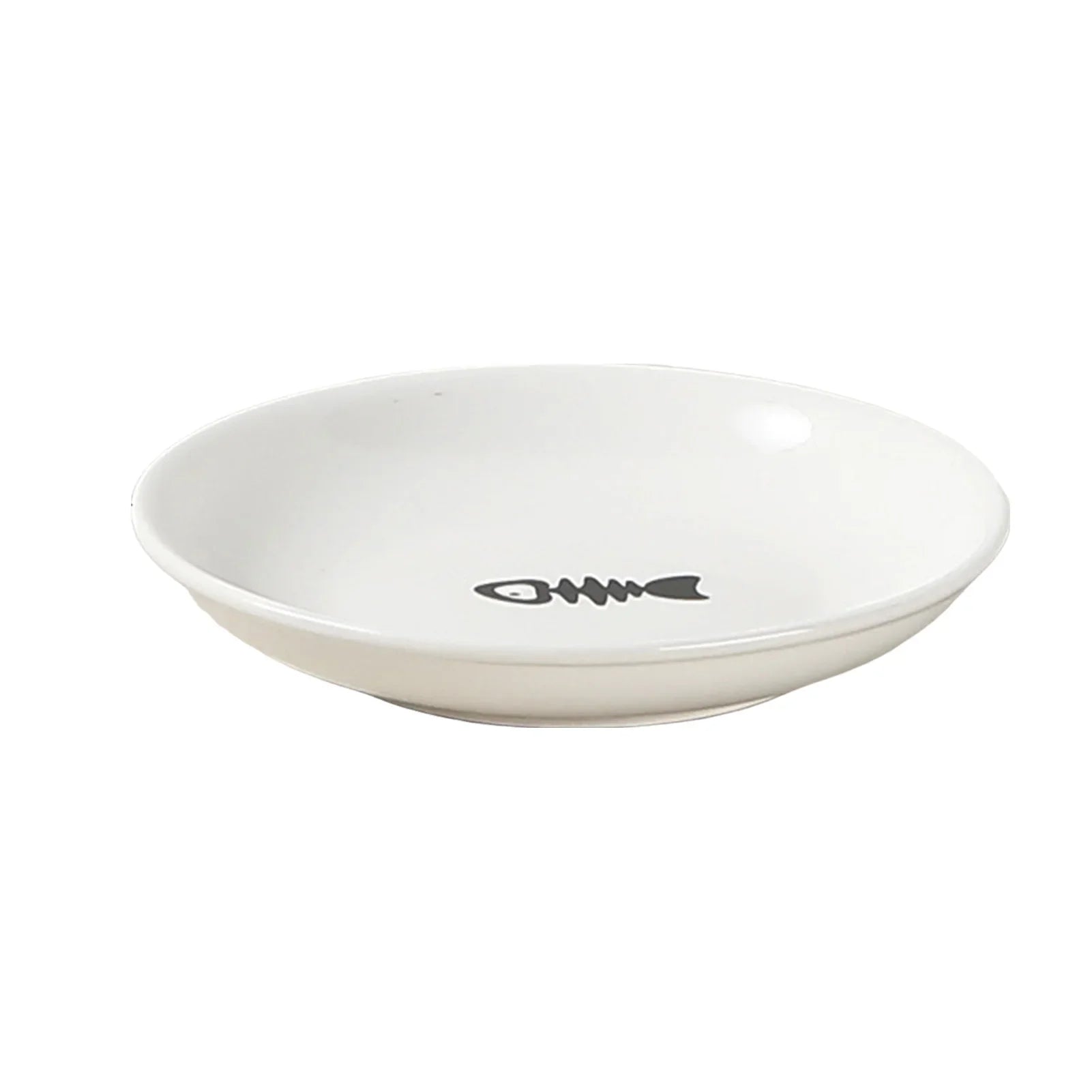 WhiskerEase Elevated Ceramic Cat Bowl