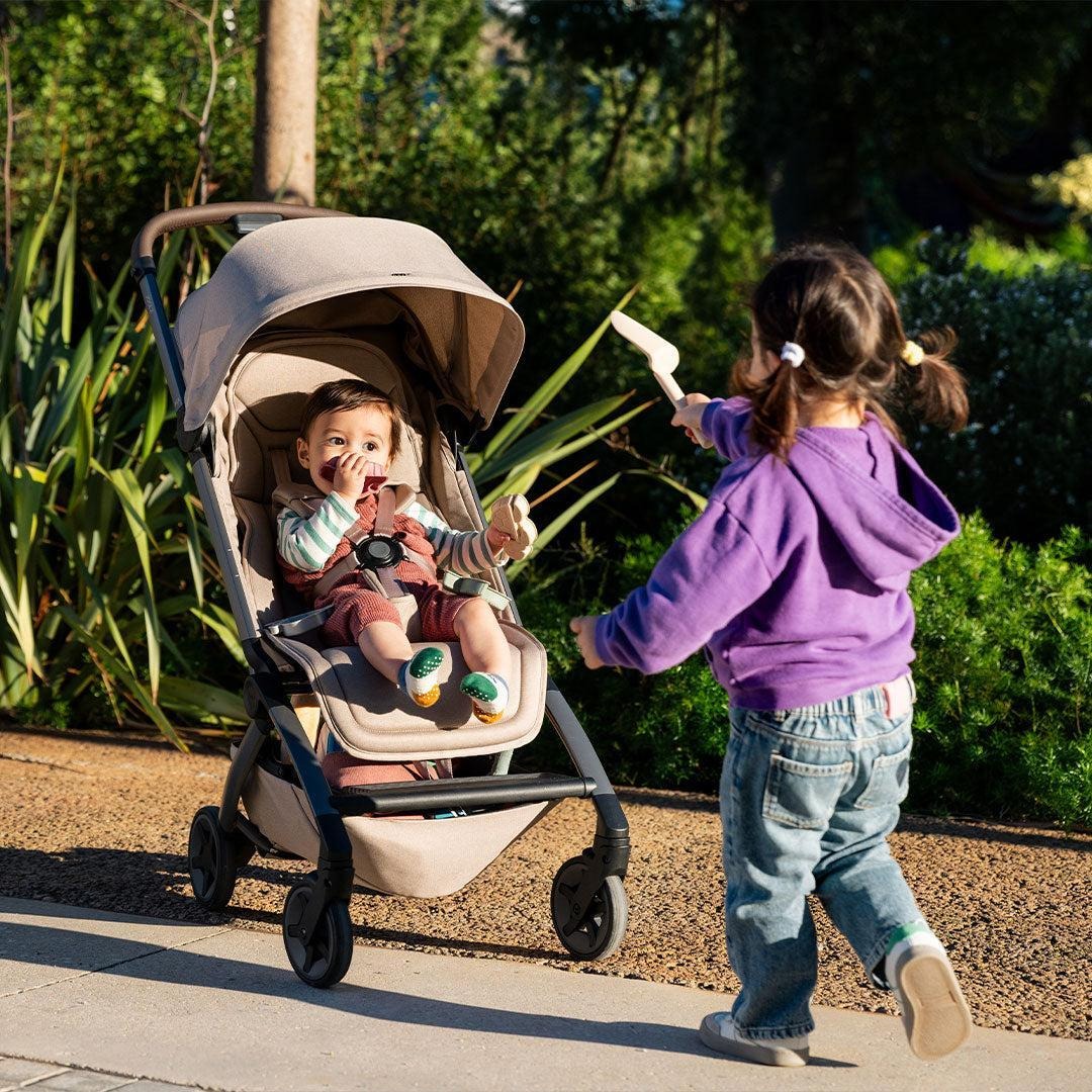 Joolz Aer2 Travel Stroller Sandy Taupe
