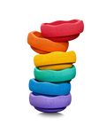 Stapelstein® Original Rainbow 6-Piece Set – Creative Balance & Movement Play Set
